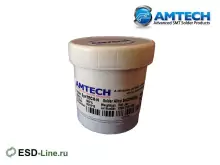 AMTECH SynTECH-N, Паяльная паста, безотмывочная (NC, Sn62/Pb36/Ag2, тип 3, 500 г)