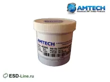 AMTECH 4300, Паяльная паста, универсальная (WS/NC, Sn62/Pb36/Ag2, тип 3, 500 г)