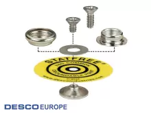 DescoEurope 230646, Универсальный комплект соединителей (кнопка-гнездо, 10ММ)