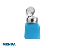 MENDA 35282, Антистатическая емкость с дозатором One-Touch Pump (синий, 120 мл)