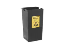 VERMASON 239215, Антистатическая корзина для мусора (30х30х60см)