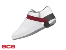 SCS 2051, Ремешок для заземления на обувь (1 МОм, бордовый, 1 шт.)