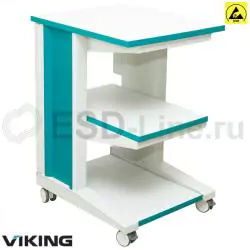 VKG ГМ-ПС ESD, Стол подкатной серии Гамма (570x910x700 мм), антистатический, Viking