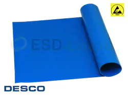 DESCO 42516, Коврик антистатический, STATFREE Z2, (3.2мм, 0.76X15.2М, синий)