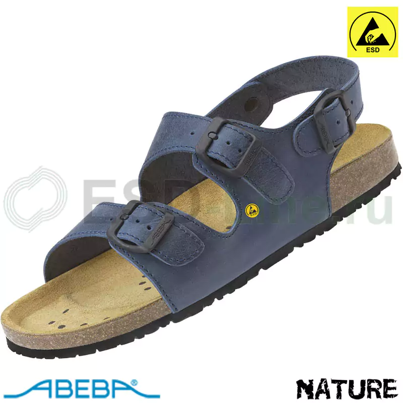 ABEBA 4096, Антистатические сандалии, синие