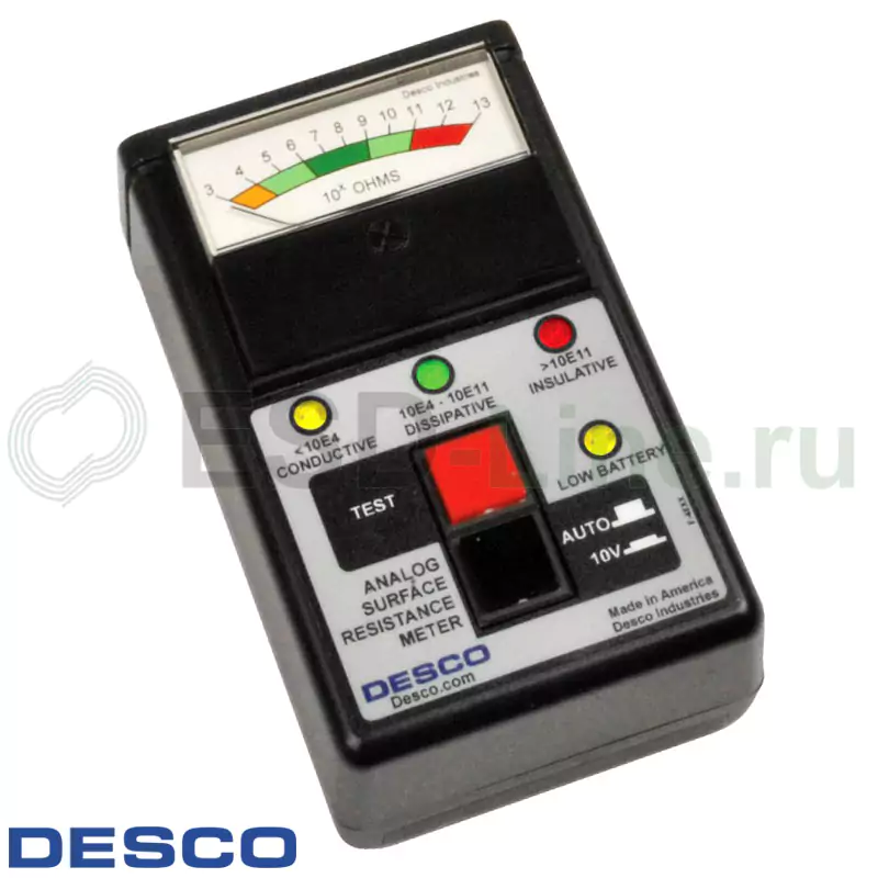 DESCO 19784, Измеритель поверхностного сопротивления, аналоговый