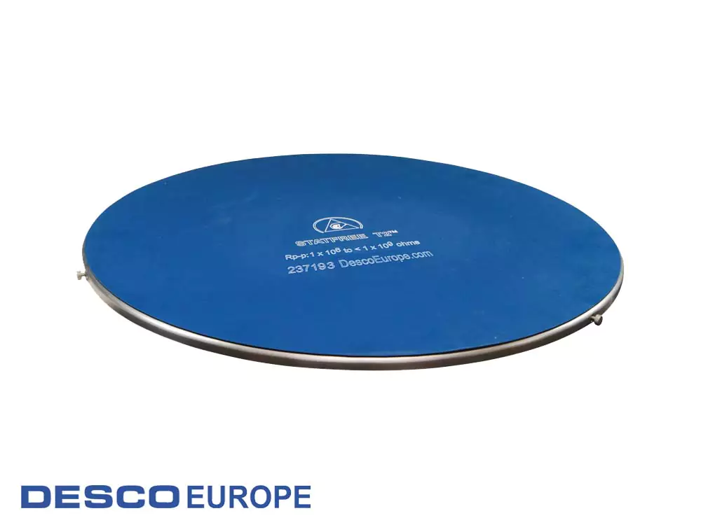 Desco Europe 237193, Антистатический поворотный стол Gyro-Stat® (390 мм, синий).