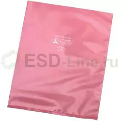 Пакеты антистатические, розовые (100 шт/упак.), DescoEurope (DESCO)