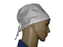 EZ-H131.20, Антистатическая шапка-колпак, мужская, белая