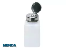 MENDA 35309, Емкость HDPE с дозатором One-Touch Pump для растворителей (белый, 180 мл)