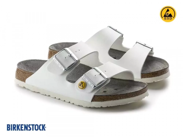Birkenstock Arizona ESD, Антистатические сандалии, белые