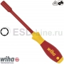 WIHA 00867, Торцевой ключ SoftFinish Electric, с шестигранником 16.0x125 мм, VDE и GS, серия 322