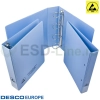 DescoEurope 238701, Антистатическая папка-регистратор (А4, корешок 40 мм, 2 кольца)
