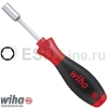 WIHA 343, Отвертка, торцевой ключ, с шестигранником, SoftFinish