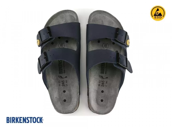Birkenstock Arizona ESD, Антистатические сандалии, синие