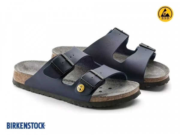 Birkenstock Arizona ESD, Антистатические сандалии, синие