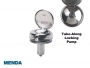 MENDA 35287, Антистатическая емкость с дозатором Take-Along Locking Pump (син., 180мл)