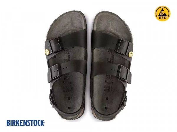 Birkenstock Milano ESD, Антистатические сандалии, черные