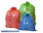 DescoEurope 239225, Антистатические пакеты для мусора (красный, 50л, 100 шт/упак.)