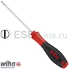 WIHA 302, Отвертка SoftFinish, шлицевая, SL