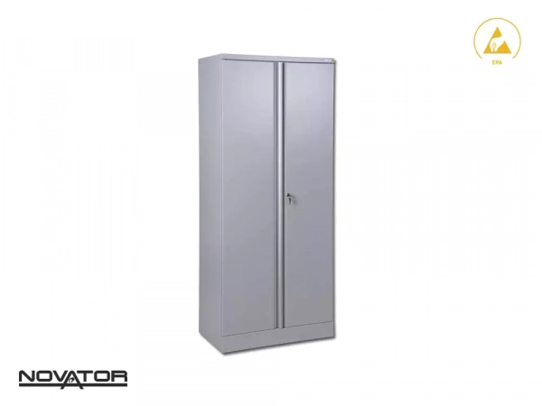 NVR CAB-2(½W) ESD, Шкаф комбинированный, антистатич. (1850x820x450 мм, RAL7035), Novator
