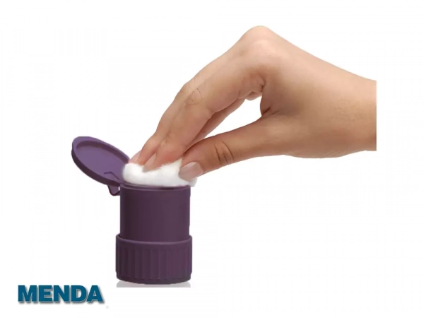 MENDA 35232, Емкость с дозатором Twist-Lock Pump (фиолетовый/белый, 240 мл)