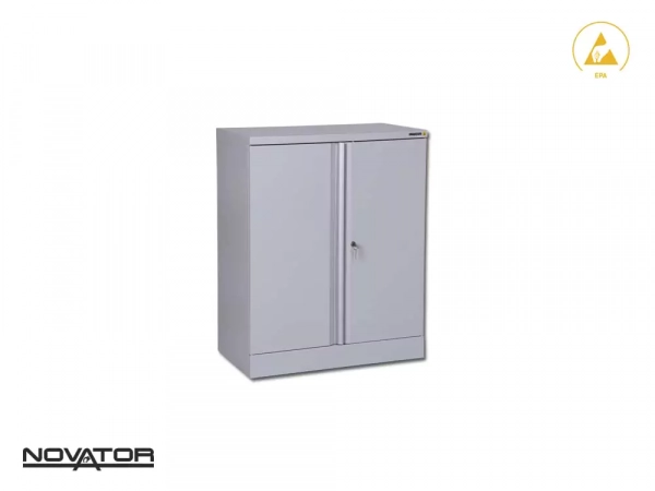 NVR CAB-3 ESD, Шкаф для документов, антистататич. (1000x820x450 мм, RAL7035), Novator