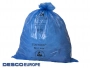 DescoEurope 239235, Антистатические пакеты для мусора (голубой, 110л, 100 шт/упак.)